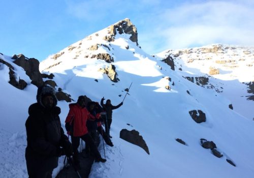 Umbwe route climb